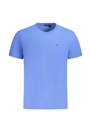 Napapijri logo-patch T-shirt - Blue