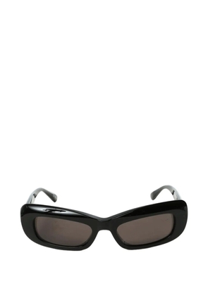 Balenciaga Diva rectangle-frame sunglasses - Black