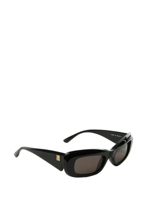 Balenciaga Diva rectangle-frame sunglasses - Black