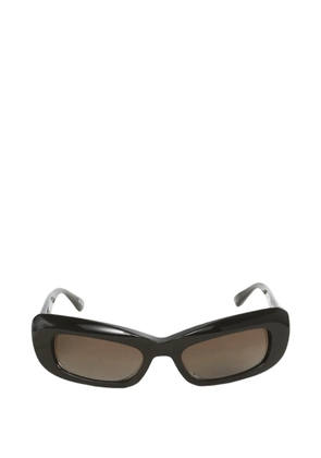 Balenciaga Diva rectangle-frame sunglasses - Brown