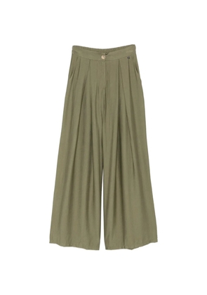 DIXIE pleated pleated trousers - Green