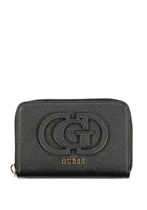GUESS USA embossed-logo wallet - Black