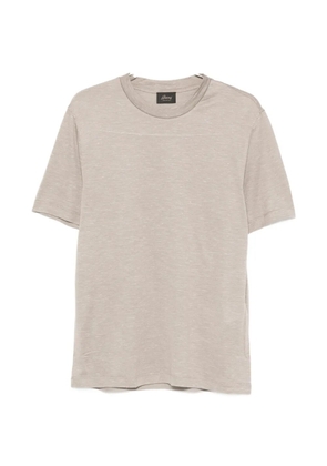 Brioni textureD T-shirt - Grey