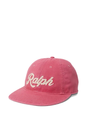 Polo Ralph Lauren logo-embroidered twill ball cap - Pink