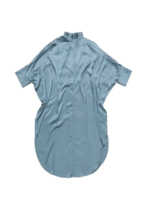 Acne Studios satin tunic dress - Blue