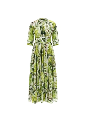 Samantha Sung floral-print Eden dress - Green