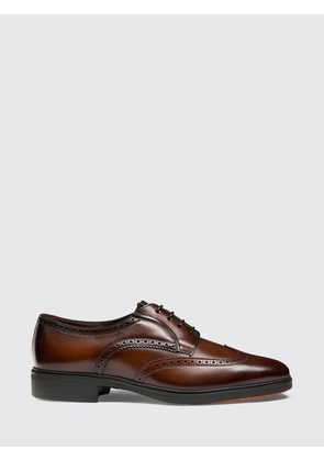 Brogue Shoes SANTONI Men color Dark