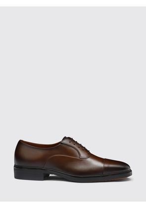 Brogue Shoes SANTONI Men color Dark