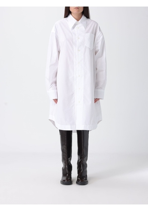 Dress AMI PARIS Woman color White