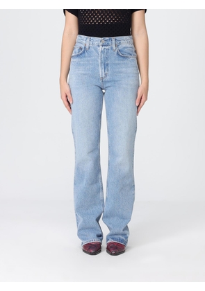 Jeans AGOLDE Woman color Blue