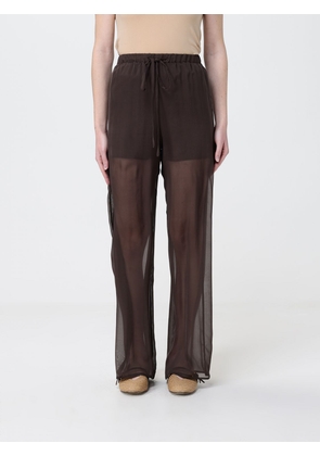 Pants ALYSI Woman color Cocoa