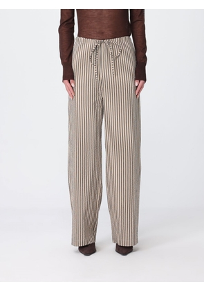 Pants ALYSI Woman color Brown