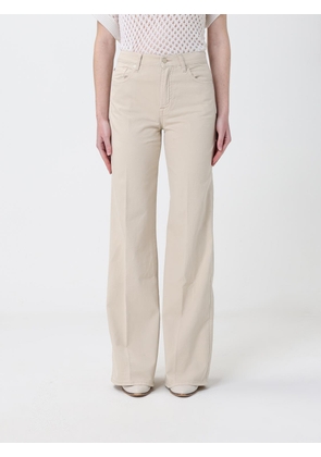 Jeans 7 FOR ALL MANKIND Woman color Beige