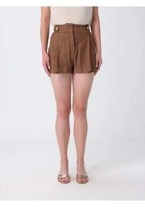 Shorts ELISABETTA FRANCHI Woman color Brown