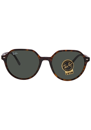 Ray Ban Thalia Green Round Unisex Sunglasses RB2195 902/31 53