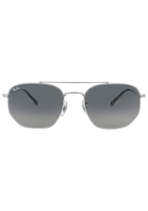 Ray Ban Gray Irregular Unisex Sunglasses RB3707003/7157