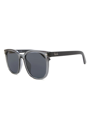 Ray Ban Polarized Dark Grey Square Unisex Sunglasses RB4401D 659981 55