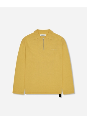 Men s Knit Polo Yellow