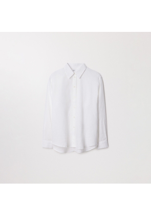 The Linen Shirt White