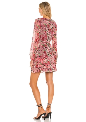 Bardot Triple Frill Dress in Pink. Size 12. Also in 2, 4, 8.