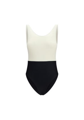 Ami Paris Multicolor Polyamide One-Piece Swimsuit - M