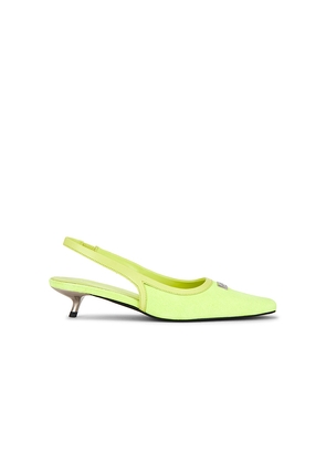 Dirt Slingback Heel in Green. Size 37. Also in 38, 39, 40, 41.