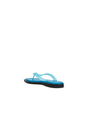 Dirt Flip Flops in Blue. Size 37. Also in 38, 39, 40, 41.
