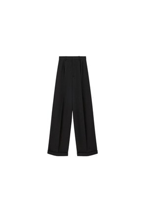 Loewe Black Cotton Casual Pants - 42