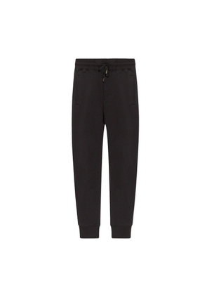 Versace Jeans Black Cotton Joggers (Workout Pants) - XL