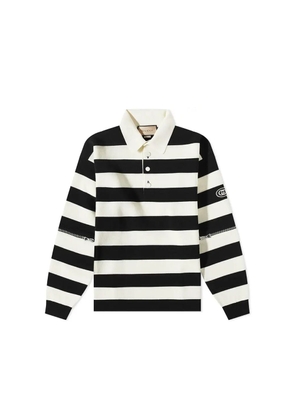 Gucci White Cotton Polo Shirt - M