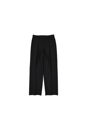 Valentino Black Silk Flared Pants - 42