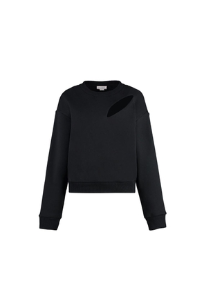 Alexander McQueen Black Cotton Sweatshirt - 42