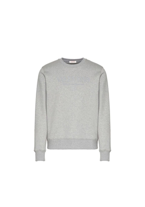 Valentino Gray Cotton Sweatshirt - XXL
