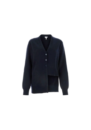 Loewe Blue Cashmere Cardigan - S