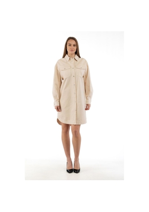 Moschino Beige Cotton Casual Dress - IT40