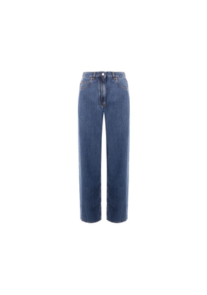 Valentino Blue Cotton Jeans Denim - W27