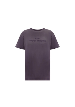 Maison Margiela Purple Cotton T-Shirt - S