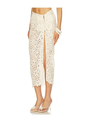 JBQ Coco Skirt in Neutral. Size XS. Also in S, L, XL.