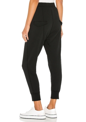 NILI LOTAN Nolan Sweatpant in Black. Size XS. Also in S.