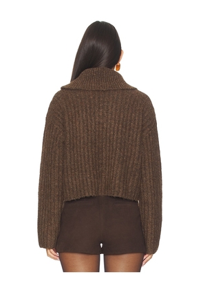 NIA Bruni Sweater in Brown. Size M. Also in S, L.