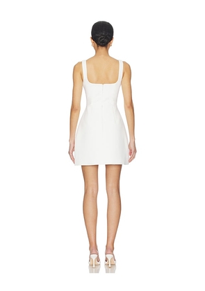 Nadine Merabi Blair White Dress in White. Size 4/S. Also in 2/XS, 6/SM, 8/M, 10/L.