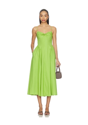 NIA Destene Dress in Green. Size S. Also in L, M, XL, XS.