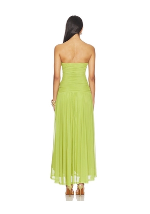 NIA Beverly Dress in Green. Size S. Also in XS, M, L, XL.