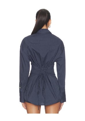 NIA x REVOLVE Jules Top in Navy. Size S. Also in L, XS.