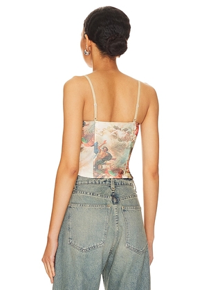 superdown Ziva Bustier Top in Cream. Size S. Also in L.