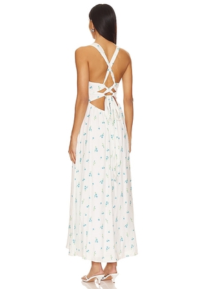 Show Me Your Mumu Marmont Midi Dress in White. Size M. Also in L.