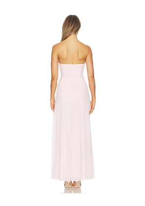 Lovers and Friends Eve Gown in Rose. Size XXS. Also in XS, S, M, L.