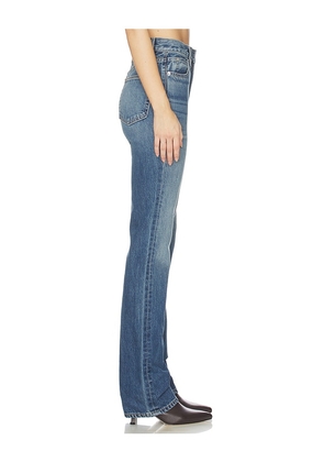 SLVRLAKE Jade High Rise Slim Boot Jeans in Blue. Size 24. Also in 25, 30, 31.