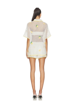 SAYLOR Blithe Set in White. Size S. Also in XS, M.