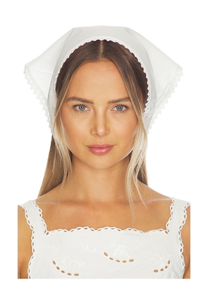 The Garment Kirsten Bandana in White.